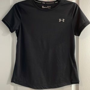 Under Armour Black Athletic shirt, Size Small